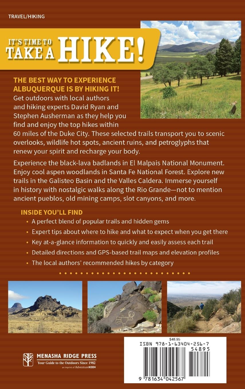 Rückseitencover 60 Hikes Within 60 Miles: Albuquerque