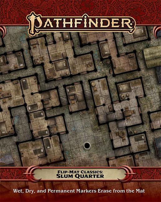 Vorderes Coverbild Pathfinder Flip-Mat Classics: Slum Quarter