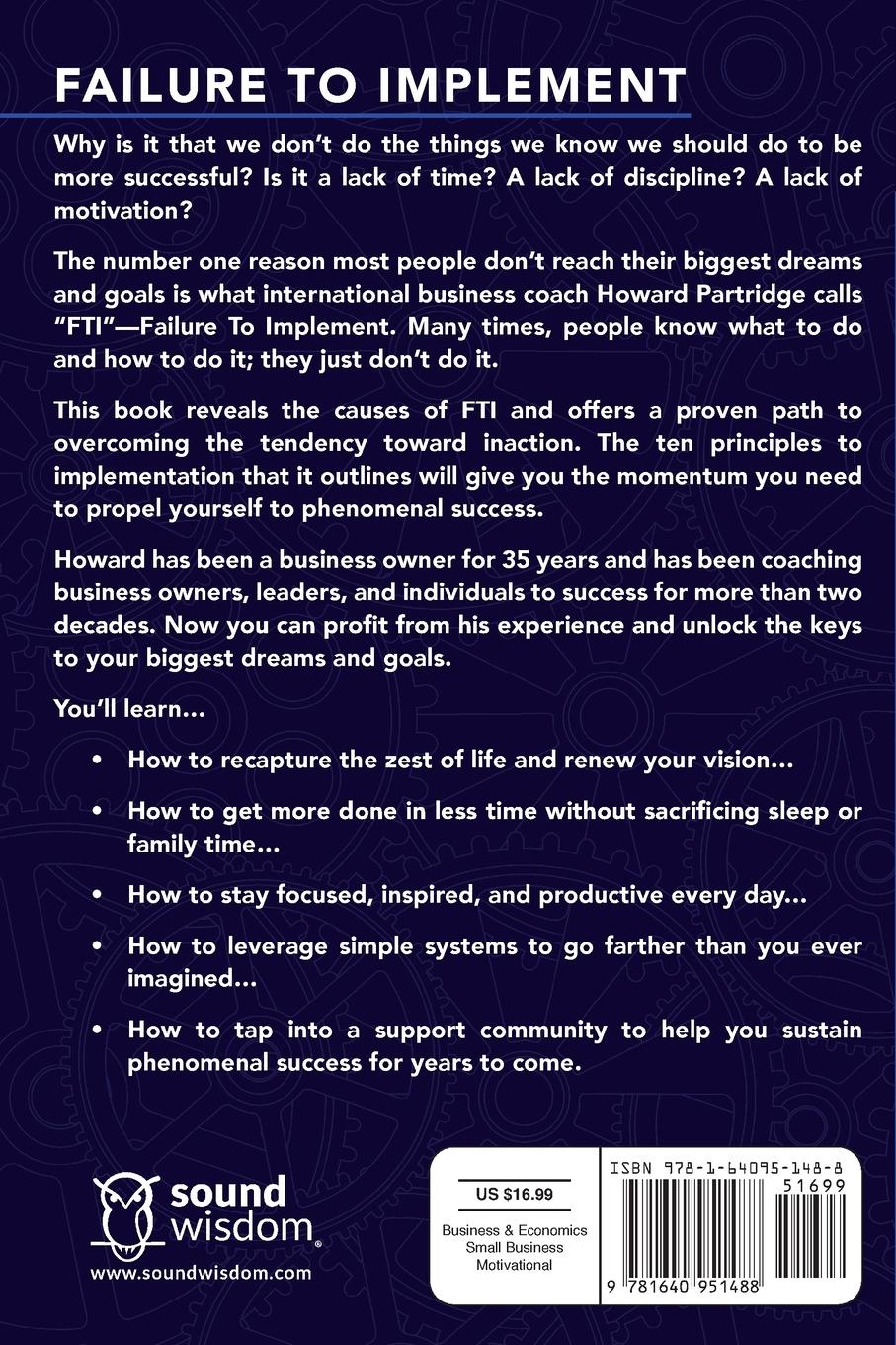 Rückseitencover F.T.I. Failure to Implement