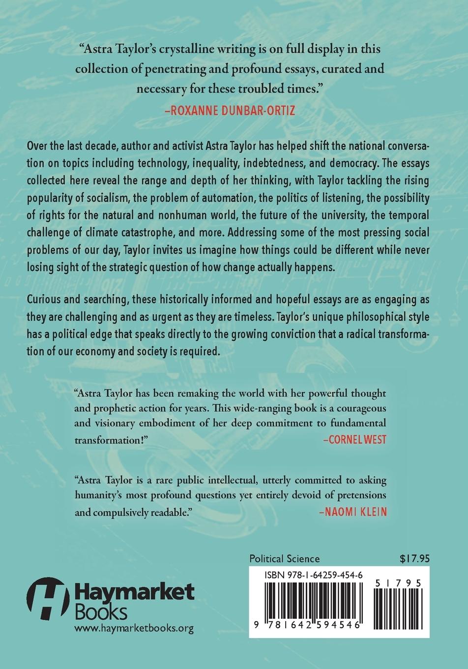 Rückseitencover Remake the World