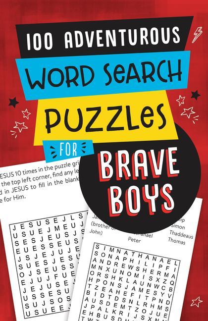 Vorderes Coverbild 100 Adventurous Word Search Puzzles for Brave Boys