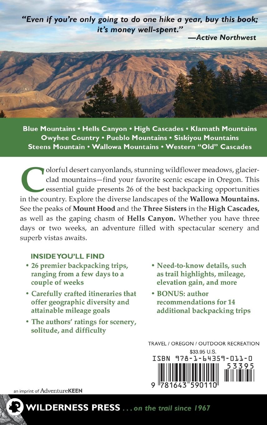 Rückseitencover Backpacking Oregon
