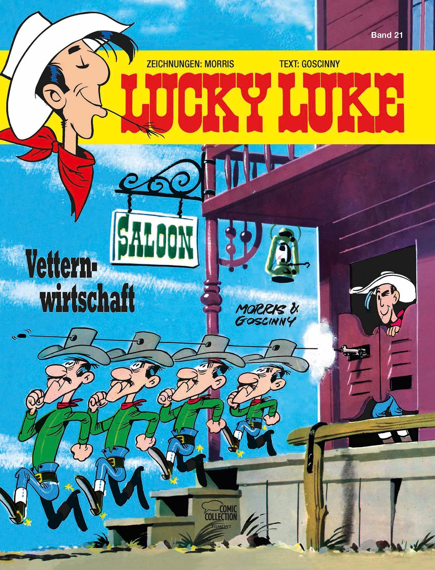 Vorderes Coverbild Lucky Luke 21 - Vetternwirtschaft