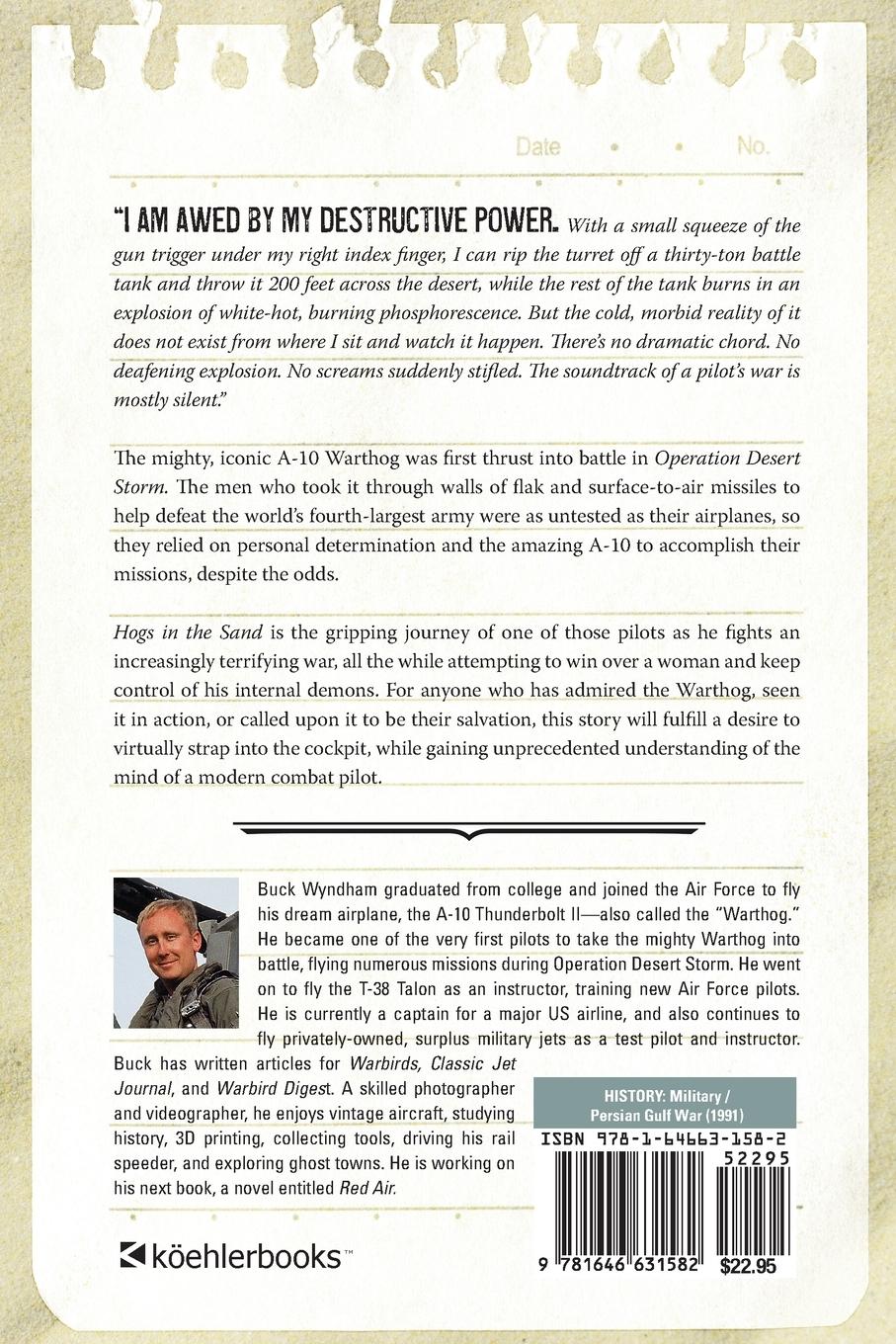 Rückseitencover Hogs in the Sand