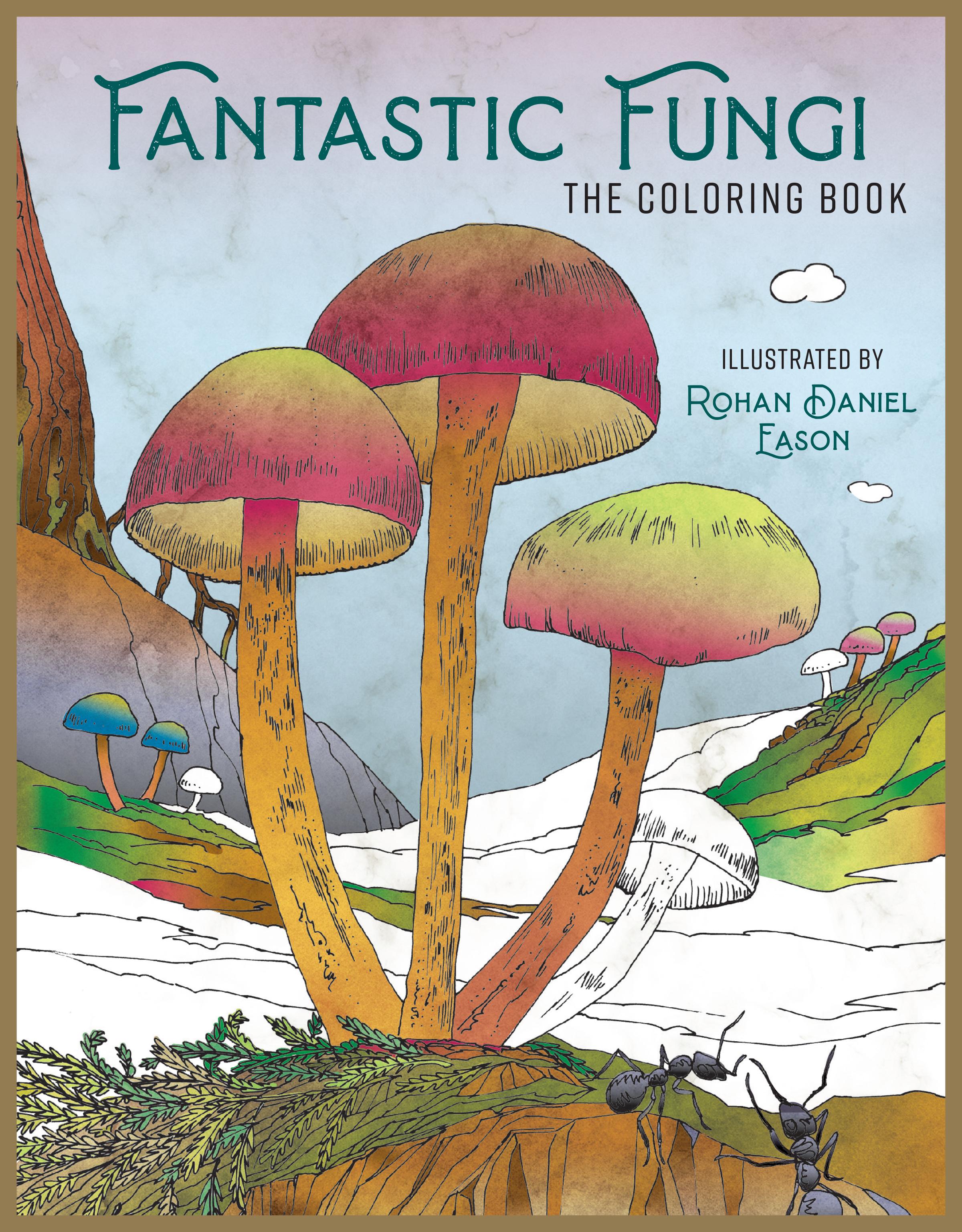 Vorderes Coverbild Fantastic Fungi: The Coloring Book