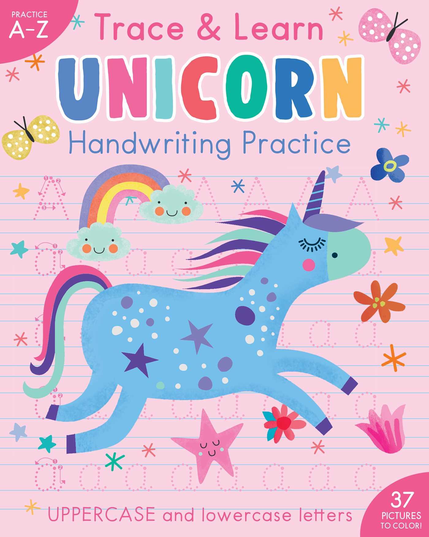 Vorderes Coverbild Trace & Learn Handwriting Practice: Unicorn