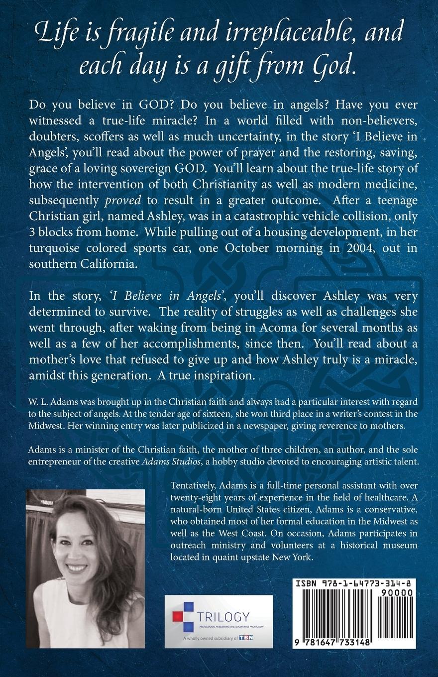 Rückseitencover I Believe in Angels: The Miraculous True-Life Story of Catastrophic Vehicle Collision Survivor Ashley