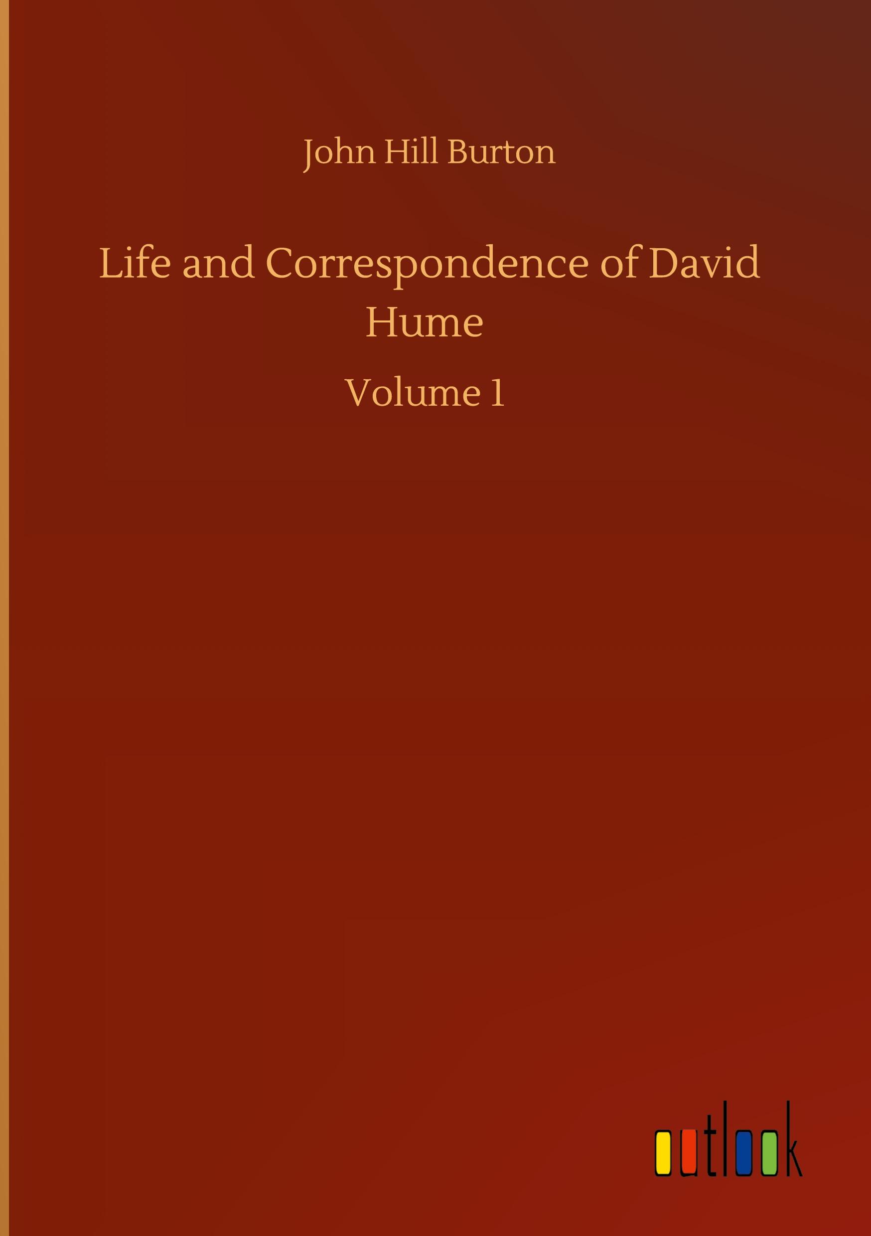 Vorderes Coverbild Life and Correspondence of David Hume