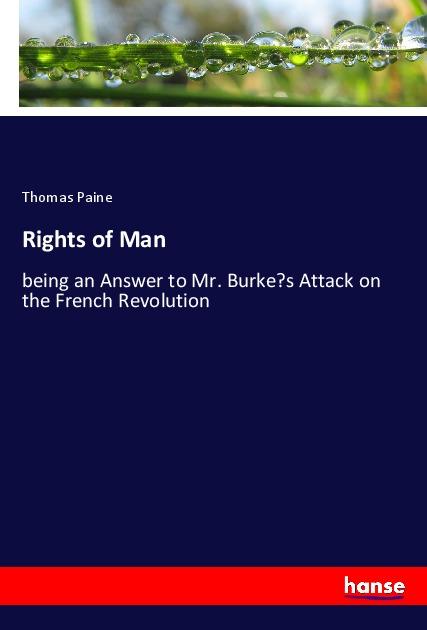 Vorderes Coverbild Rights of Man