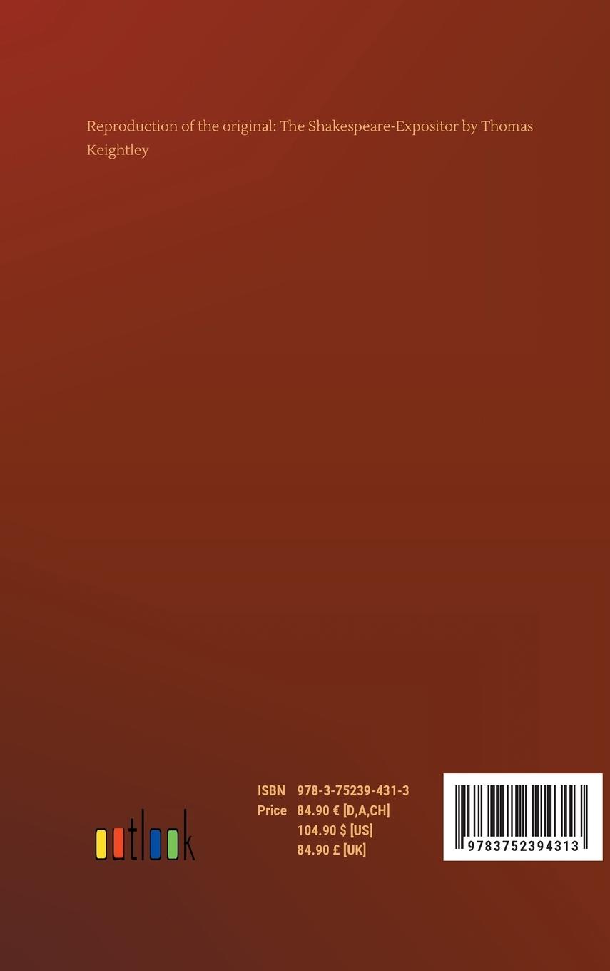 Rückseitencover The Shakespeare-Expositor
