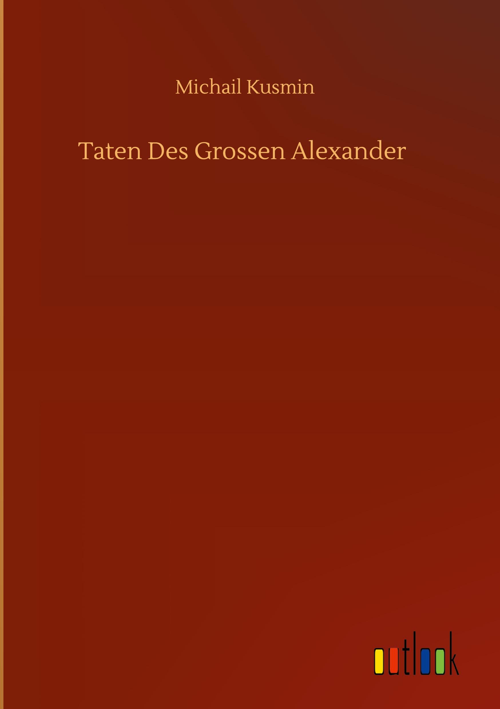 Vorderes Coverbild Taten Des Grossen Alexander
