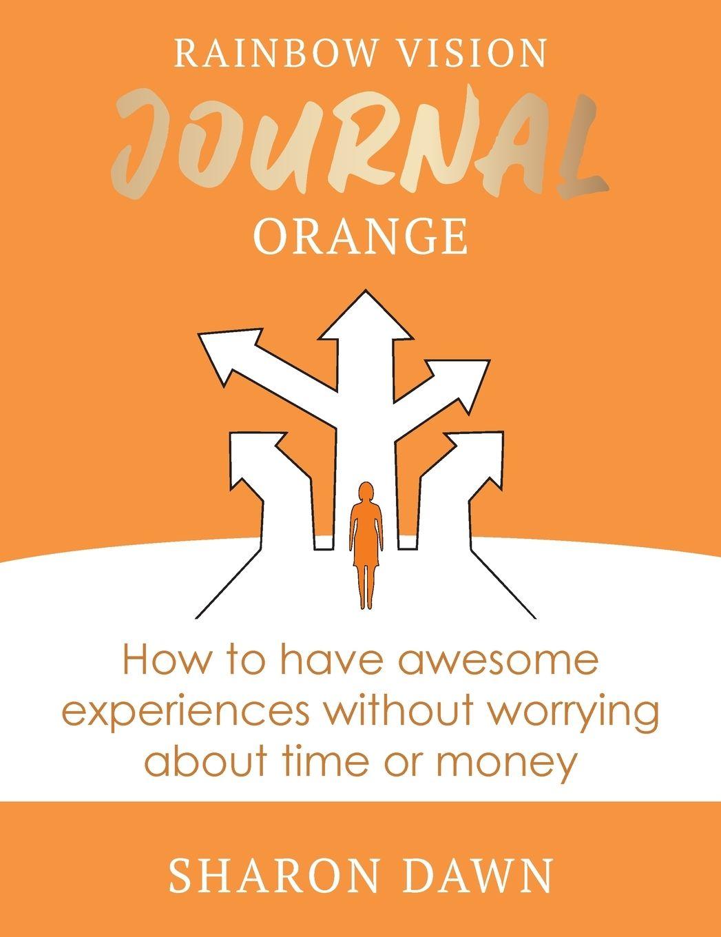 Vorderes Coverbild Rainbow Vision Journal ORANGE