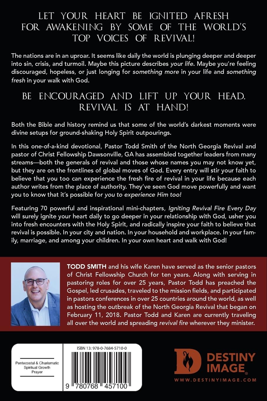 Rückseitencover Igniting Revival Fire Everyday