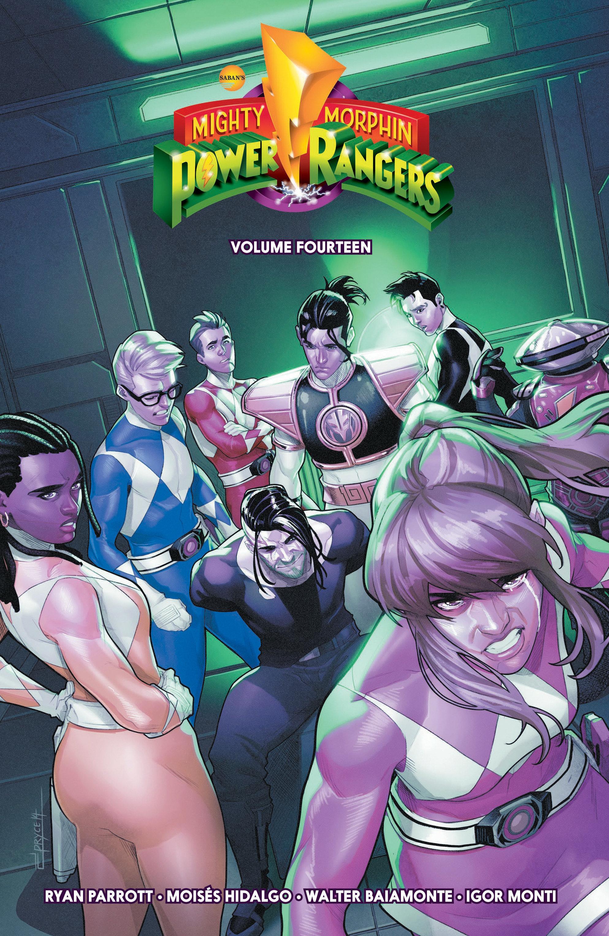 Vorderes Coverbild Mighty Morphin Power Rangers Vol. 14