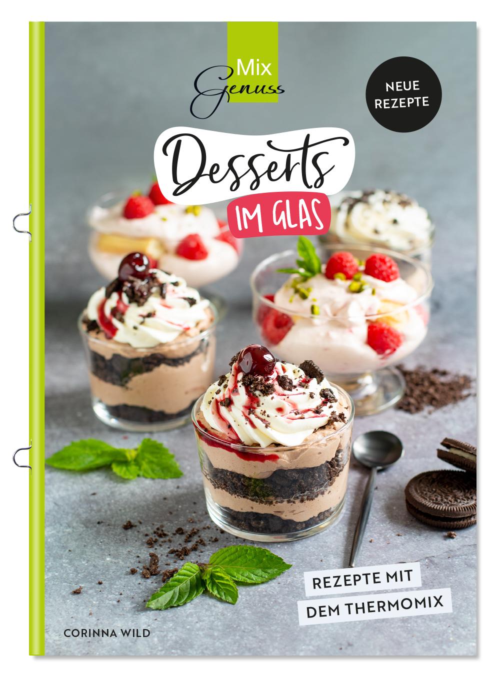 Vorderes Coverbild Desserts im Glas
