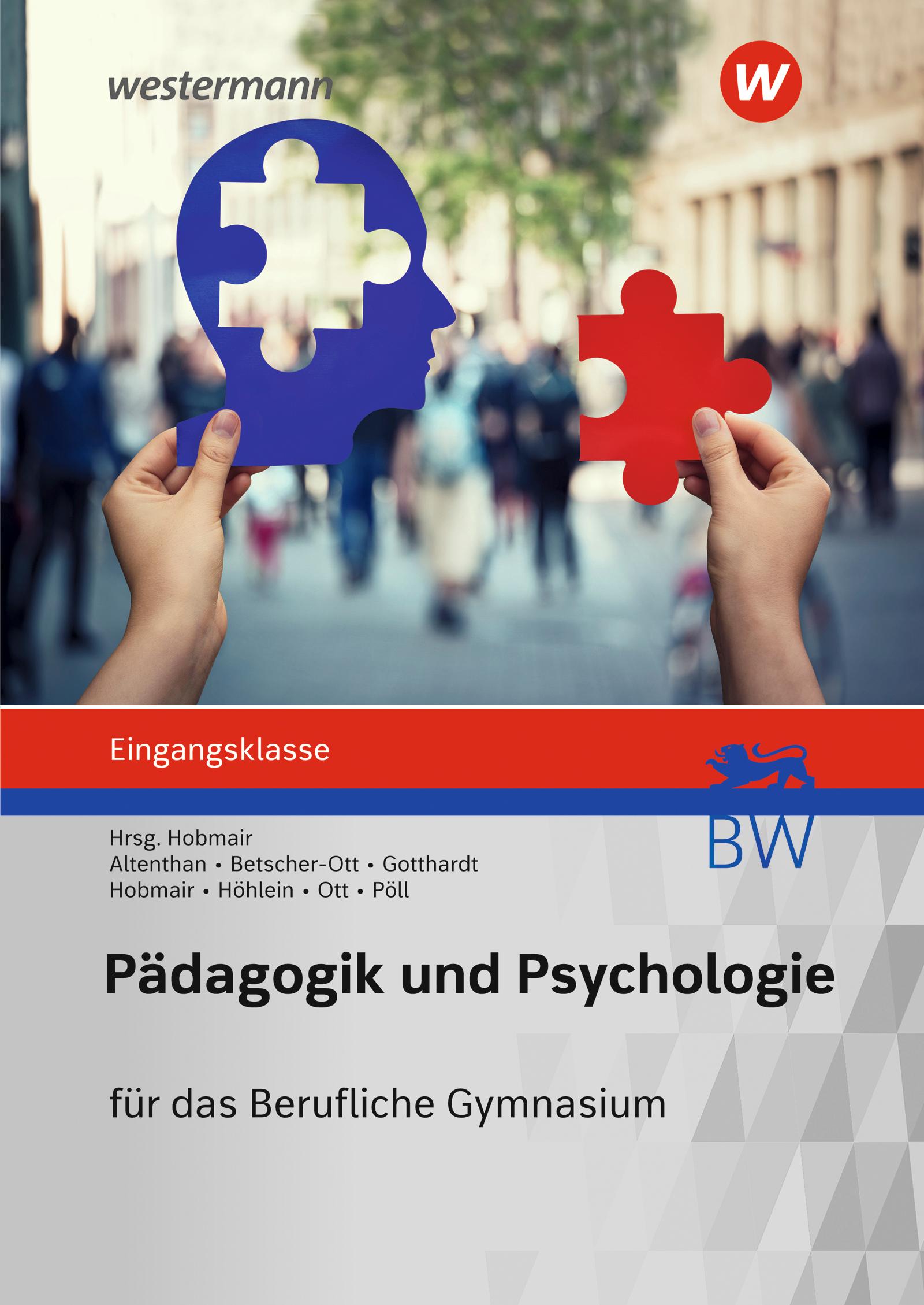 Vorderes Coverbild Pädagogik/Psychologie. Eingangsklasse: Schulbuch. Berufliches Gymnasium in Baden-Württemberg