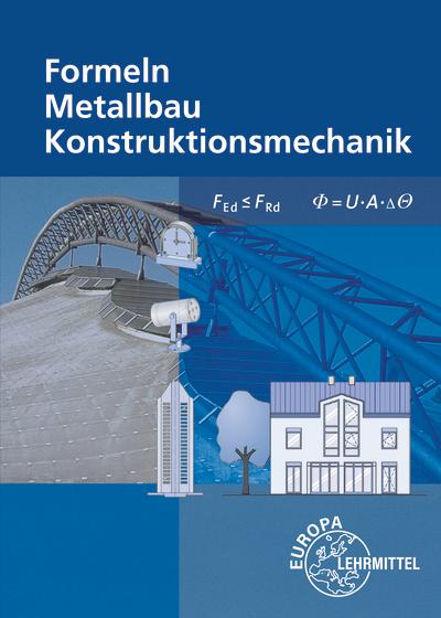 Vorderes Coverbild Formeln für Metallbauberufe
