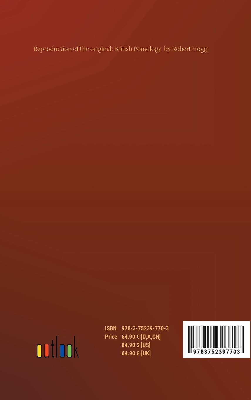 Rückseitencover British Pomology