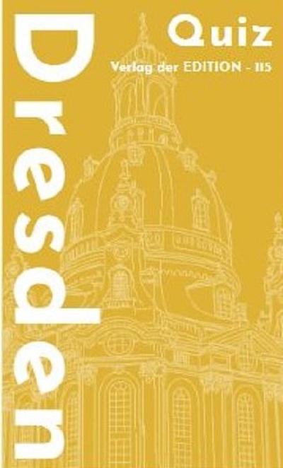Vorderes Coverbild Dresden Quiz