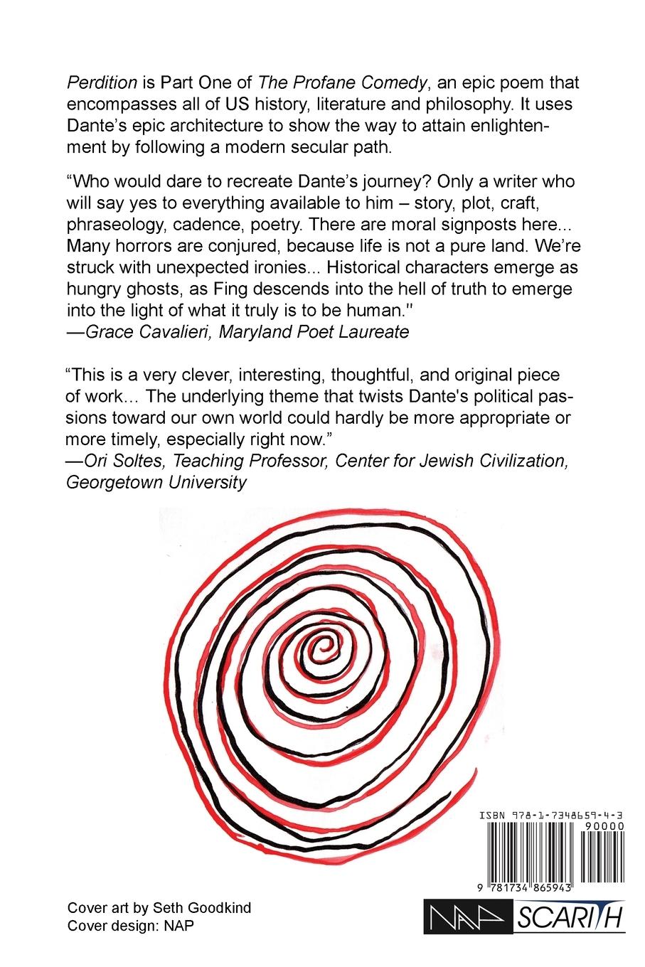 Rückseitencover Perdition: Part One of the Profane Comedy