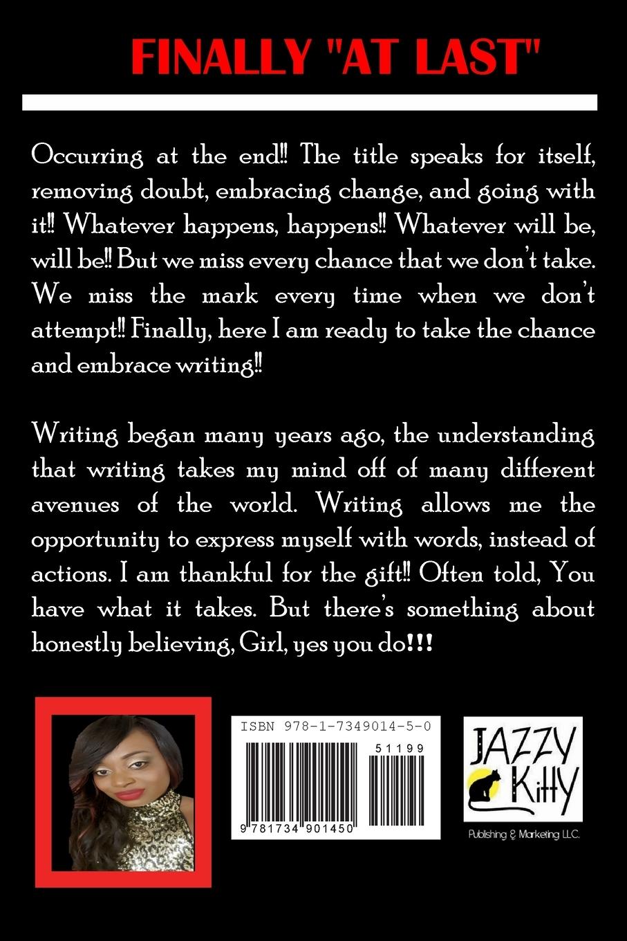 Rückseitencover FINALLY "At Last"