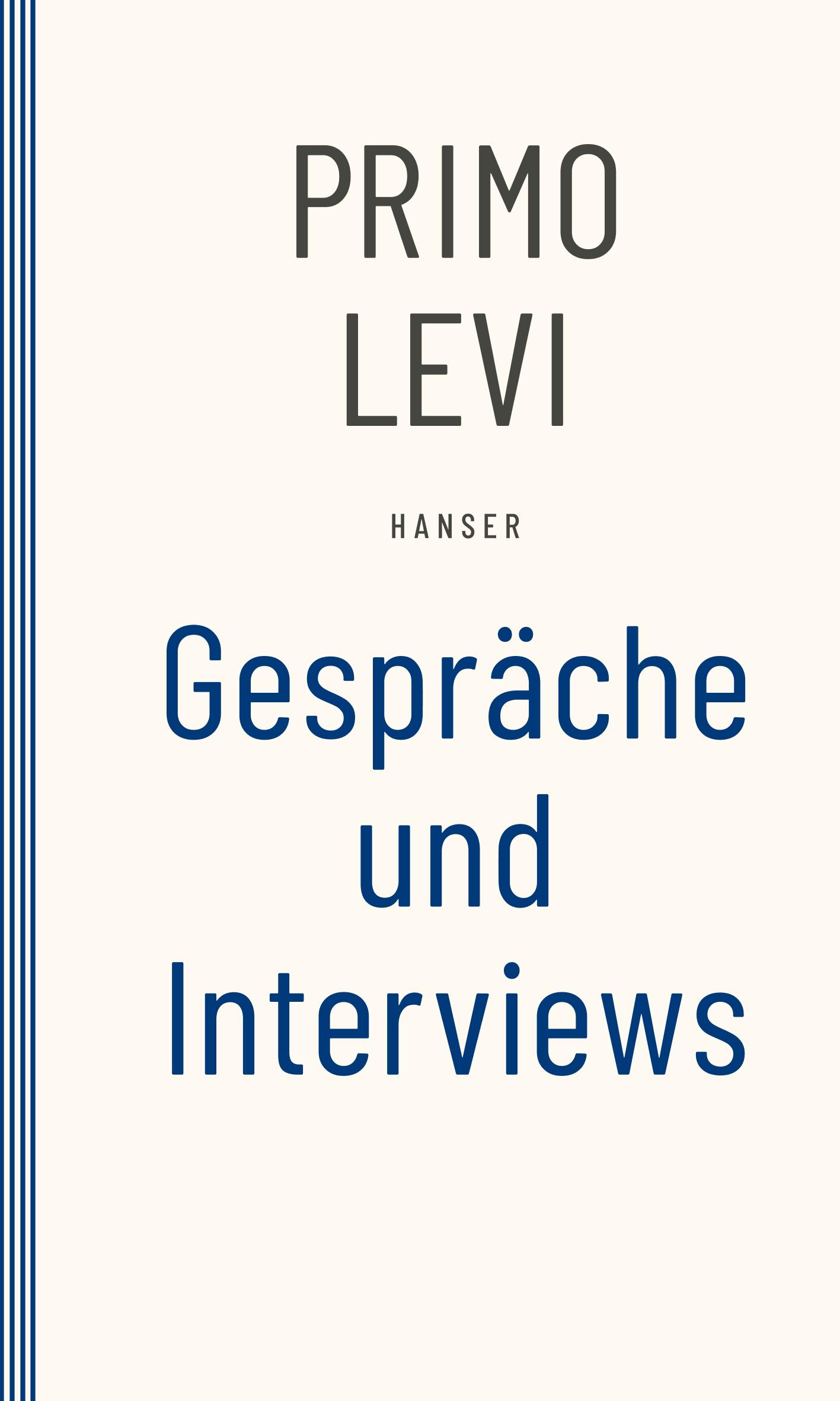 Vorderes Coverbild Gespräche und Interviews
