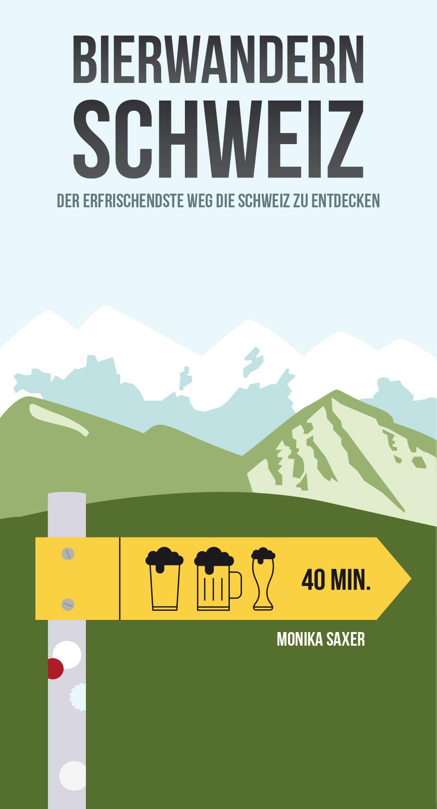 Vorderes Coverbild Bierwandern Schweiz