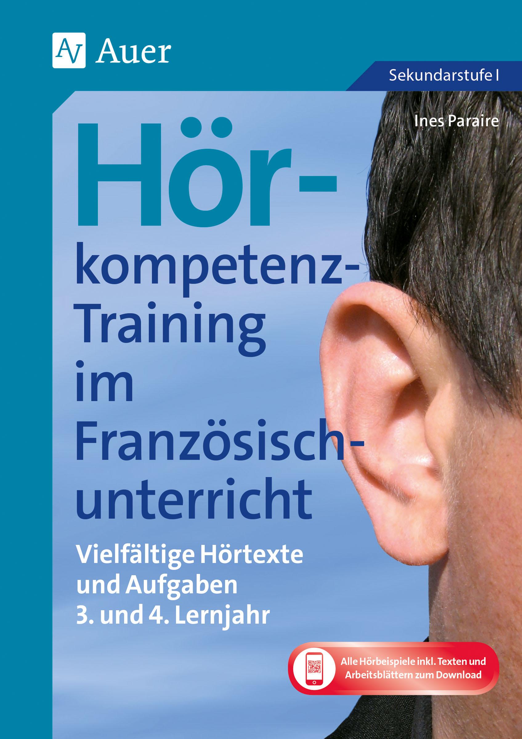 Vorderes Coverbild Hörkompetenz-Training im Französischunterricht 3-4