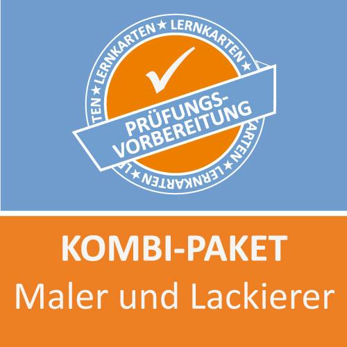 Vorderes Coverbild AzubiShop24.de Kombi-Paket Maler und Lackierer FR Gestaltung und Instandhaltung + Wirtschafts- und Sozialkunde