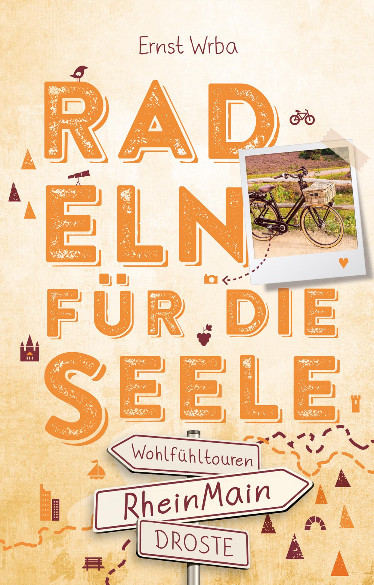 Vorderes Coverbild RheinMain. Radeln für die Seele