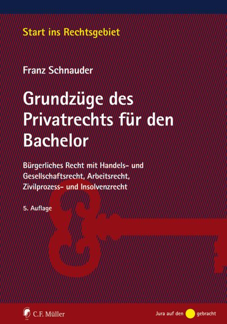 Vorderes Coverbild Grundzüge des Privatrechts für den Bachelor