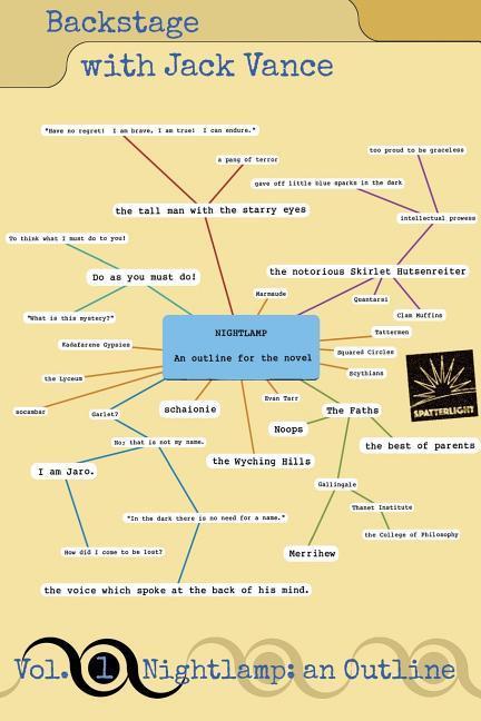 Vorderes Coverbild Backstage with Jack Vance, Volume 1: Nightlamp, an Outline