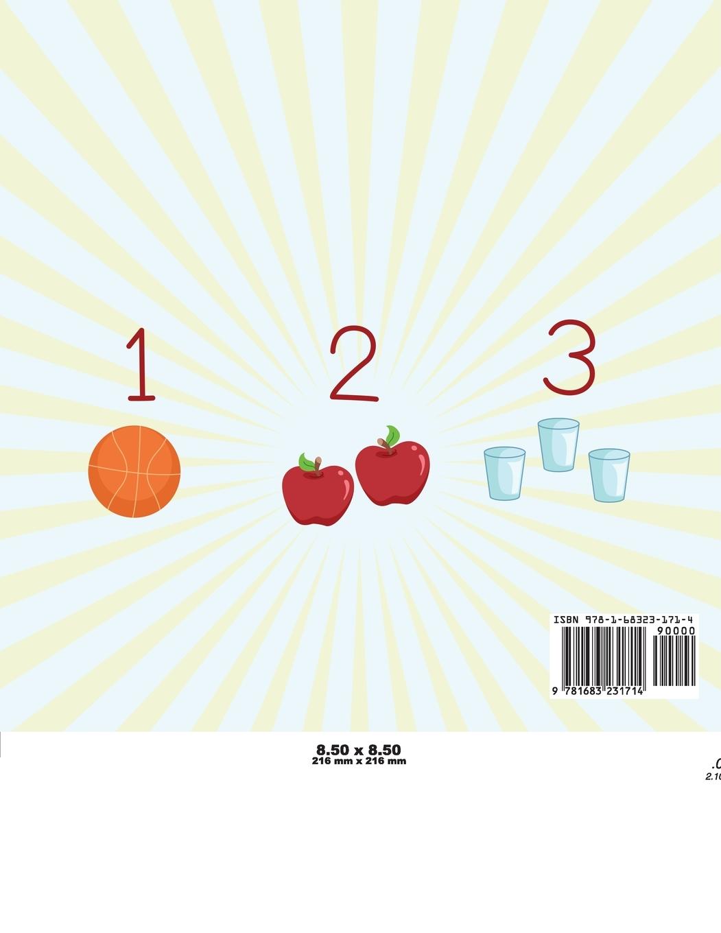 Rückseitencover Counting Basics Workbook 1st Grade