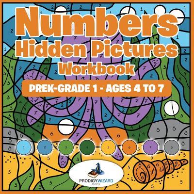 Vorderes Coverbild Numbers Hidden Pictures Workbook PreK-Grade 1 - Ages 4 to 7