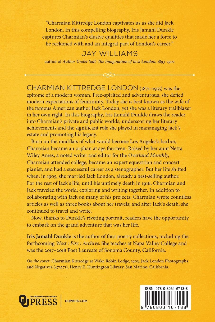 Rückseitencover Charmian Kittredge London