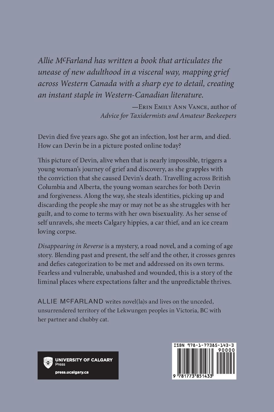 Rückseitencover Disappearing in Reverse