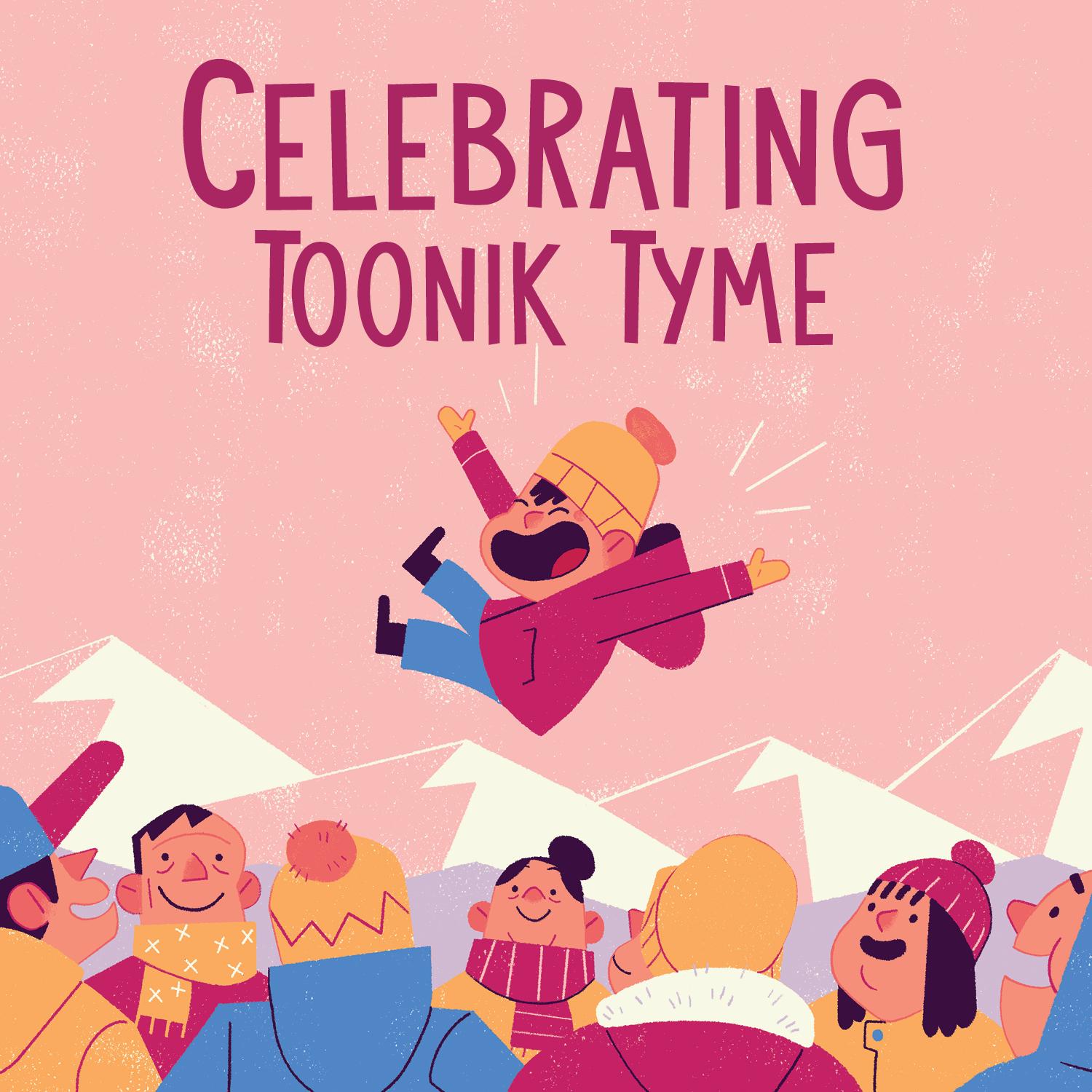 Vorderes Coverbild Celebrating Toonik Tyme