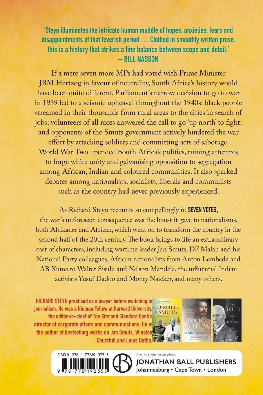 Rückseitencover SEVEN VOTES