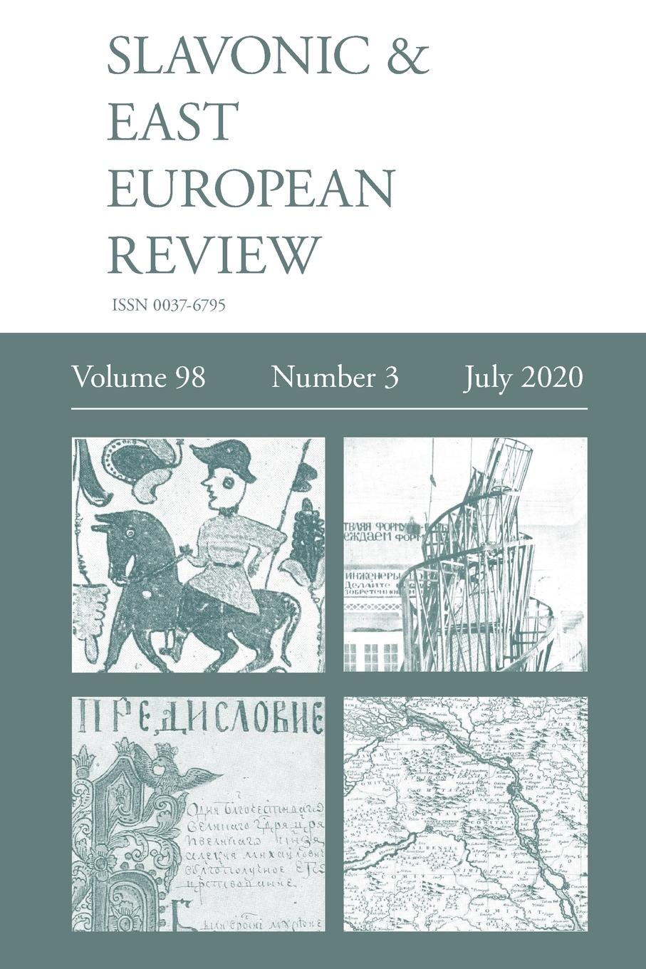 Vorderes Coverbild Slavonic & East European Review (98