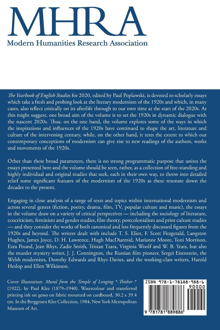 Rückseitencover Back to the Twenties