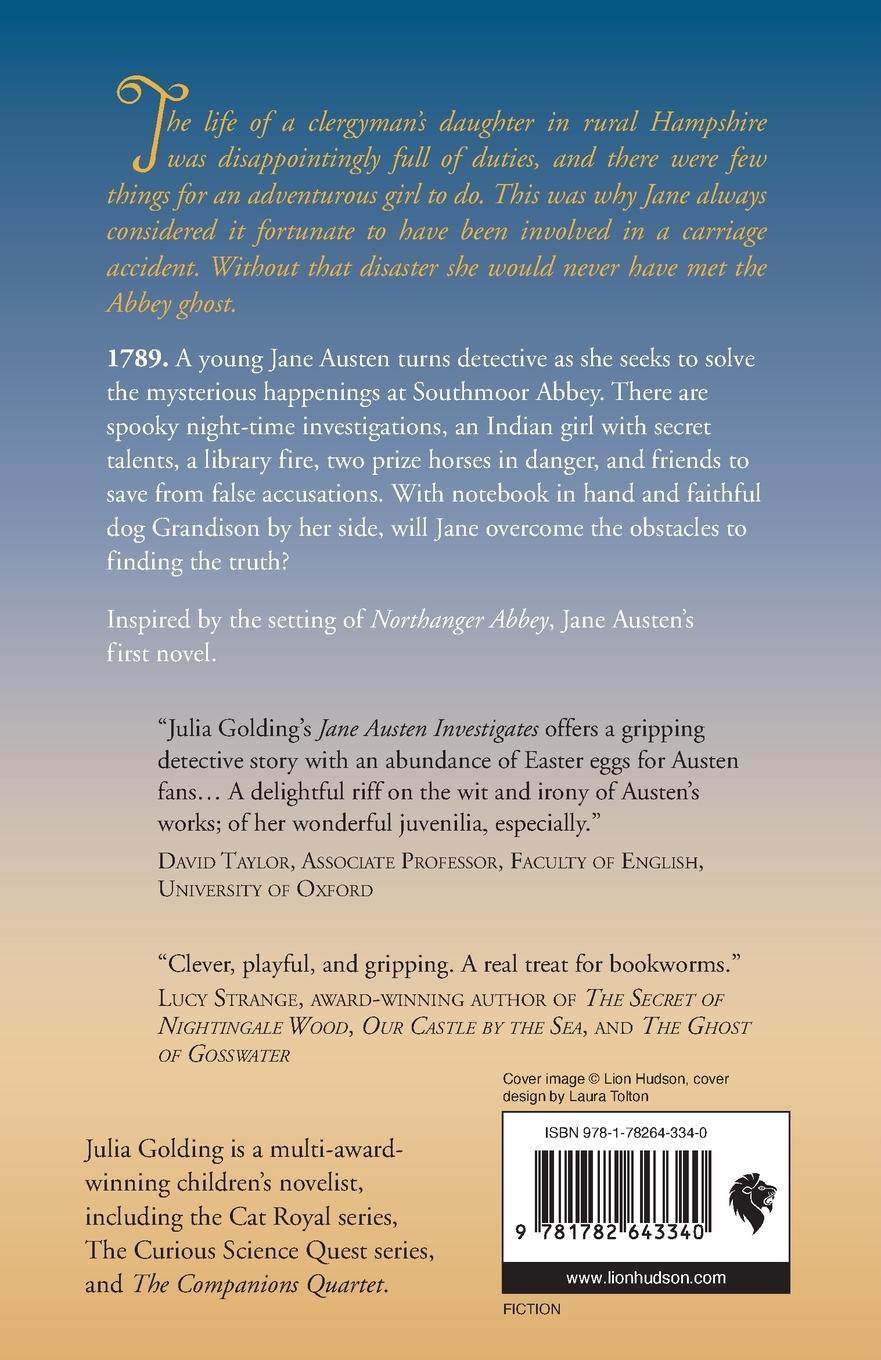 Rückseitencover Jane Austen Investigates
