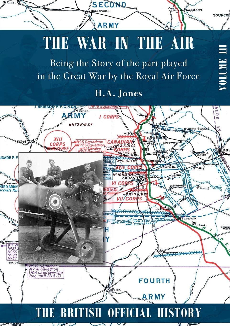 Vorderes Coverbild War in the Air. Being the Story of the part played in the Great War by the Royal Air Force