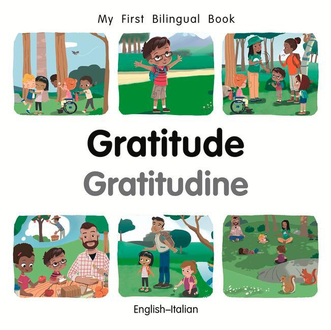 Vorderes Coverbild My First Bilingual Book-Gratitude (English-Italian)