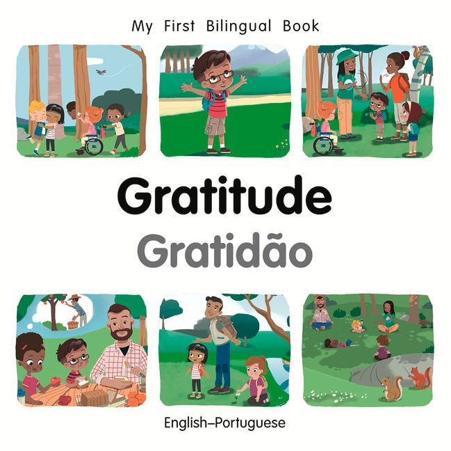 Vorderes Coverbild My First Bilingual Book-Gratitude (English-Portuguese)