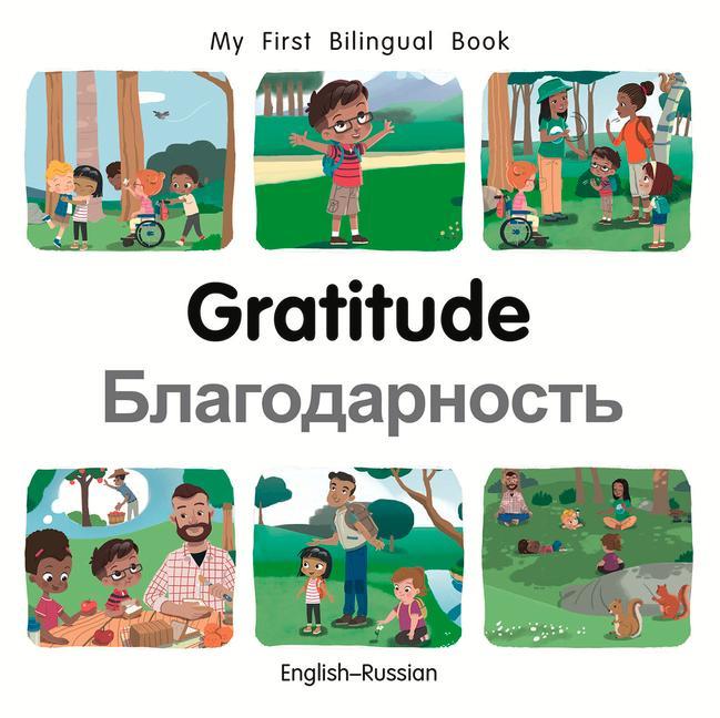 Vorderes Coverbild My First Bilingual Book-Gratitude (English-Russian)