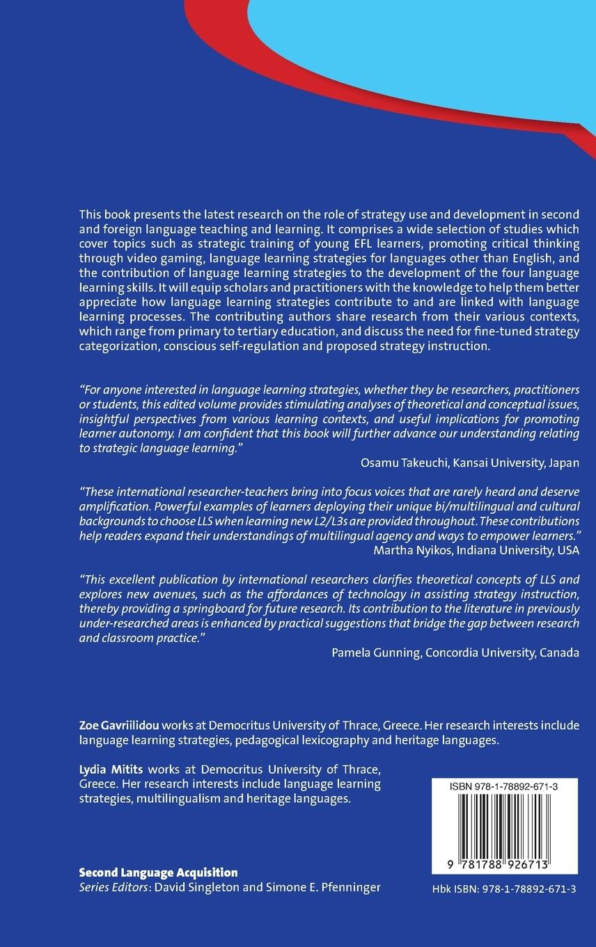 Rückseitencover Situating Language Learning Strategy Use
