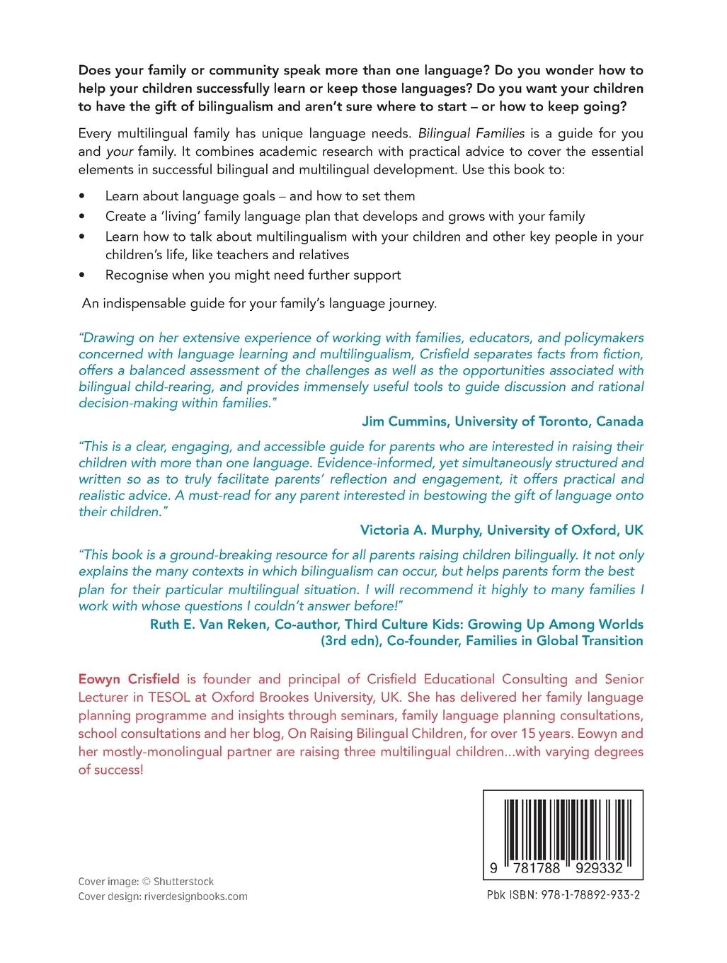 Rückseitencover Bilingual Families