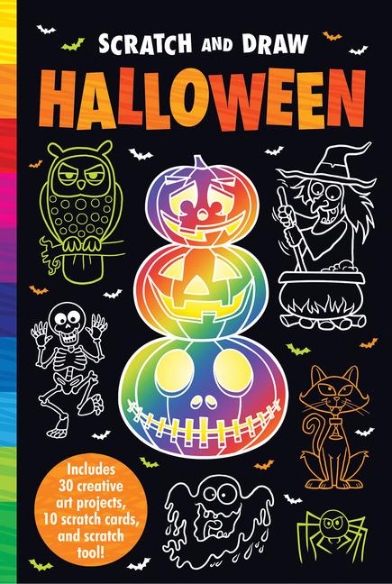 Vorderes Coverbild Scratch and Draw Halloween