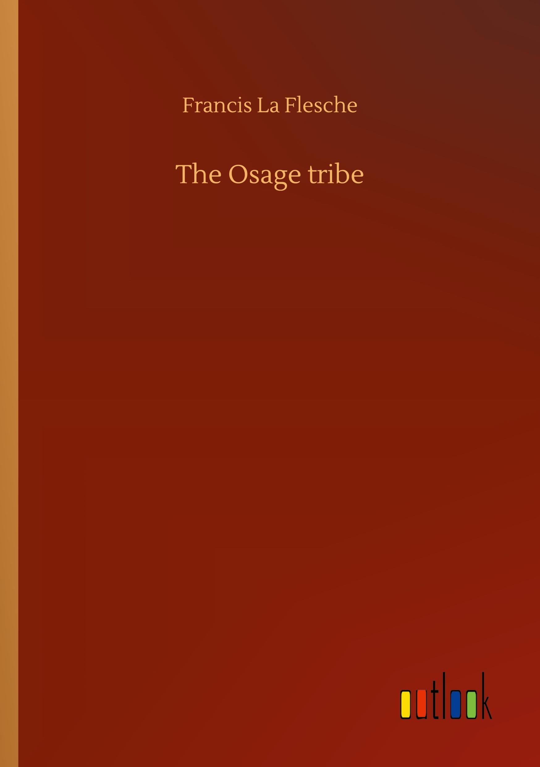 Vorderes Coverbild The Osage tribe