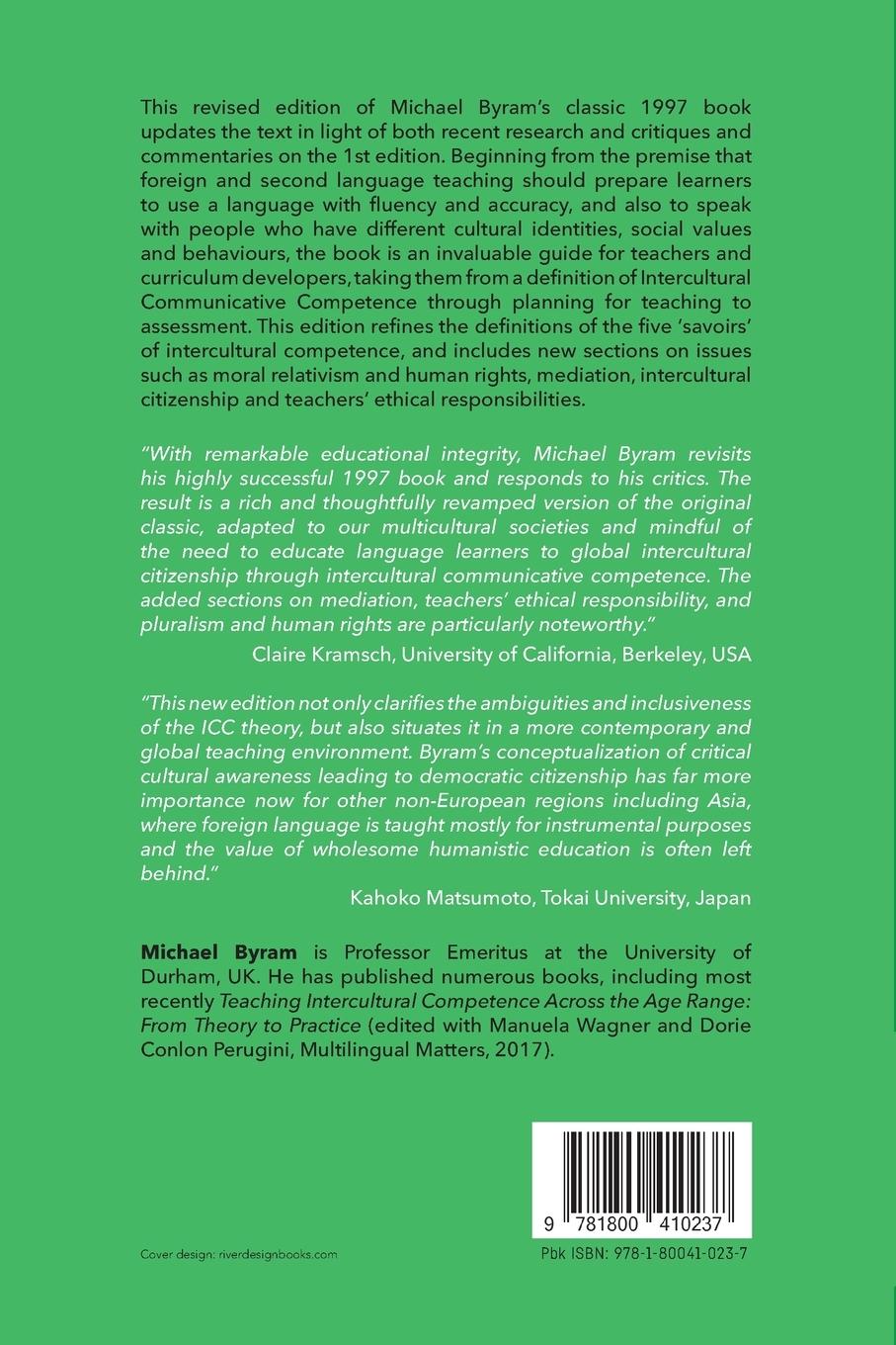 Rückseitencover Teaching and Assessing Intercultural Communicative Competence